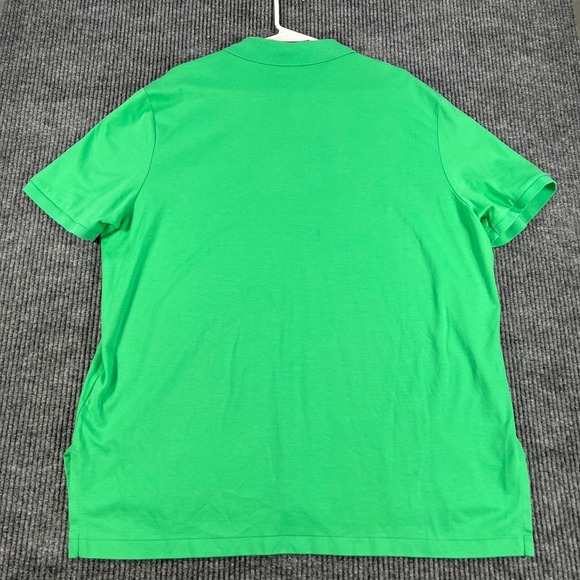 Polo Ralph Lauren Polo Shirt Mens 2XL XXL Green Short Sleeve Pima Soft Touch - Picture 11 of 12